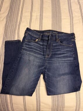 American Eagle Outfitters Women's Medium Blue Skinny Jeans